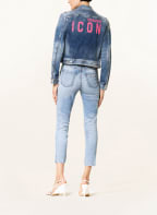 DSQUARED2 Denim jacket B-ICON , Color: DARK BLUE (Image 1)