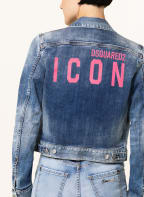 DSQUARED2 Denim jacket B-ICON , Color: DARK BLUE (Image 1)
