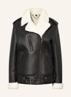 BELSTAFF Echtfell-Jacke FERA , Farbe: SCHWARZ (Bild 1)