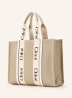 Chloé Shopper WOODY , Farbe: BEIGE/ CREME (Bild 1)