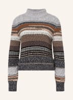Chloé Cashmere sweater , Color: GRAY/ BROWN/ BLACK (Image 1)