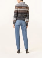 Chloé Cashmere sweater , Color: GRAY/ BROWN/ BLACK (Image 1)