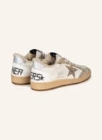GOLDEN GOOSE Sneaker BALL STAR mit Echtfell, Farbe: WEISS/ OLIV (Bild 1)