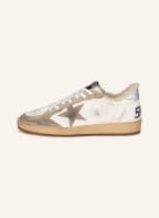 GOLDEN GOOSE Sneaker BALL STAR mit Echtfell, Farbe: WEISS/ OLIV (Bild 1)