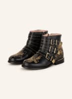 Chloé Boots mit Nieten, Farbe: SCHWARZ (Bild 1)
