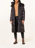 Blauer Steppmantel mit SORONA®AURA-Isolierung, Farbe: SCHWARZ (Bild 1)