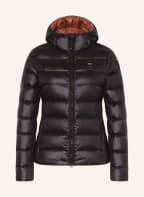 Blauer Daunenjacke, Farbe: SCHWARZ (Bild 1)