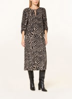 FREEQUENT Kleid FQTIDI mit 3/4-Arm, Farbe: BEIGE/ SCHWARZ (Bild 1)