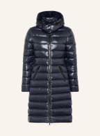 MONCLER Down jacket MOKA with removable hood, Color: DARK BLUE (Image 1)