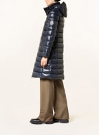 MONCLER Down jacket MOKA with removable hood, Color: DARK BLUE (Image 1)