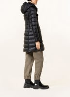 MONCLER Down jacket HERMINE with removable hood, Color: BLACK (Image 1)