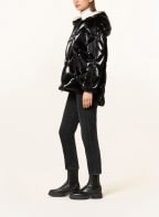 PEUTEREY Lightweight-Daunenjacke SANET BL ECOFUR mit Echtfell, Farbe: SCHWARZ (Bild 1)