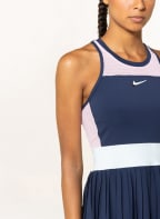 Nike Tennis dress COURT DRI-FIT SLAM with mesh, Color: DARK BLUE/ WHITE/ LIGHT PINK (Image 1)