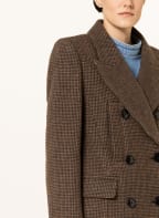 ISABEL MARANT Pea coat EZILEA, Color: BROWN/ DARK BROWN (Image 1)