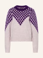 ISABEL MARANT Sweater JADEN with mohair, Color: PURPLE/ LIGHT PURPLE (Image 1)