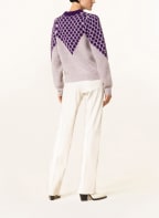 ISABEL MARANT Sweater JADEN with mohair, Color: PURPLE/ LIGHT PURPLE (Image 1)