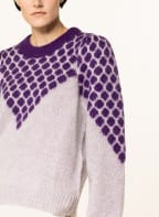ISABEL MARANT Sweater JADEN with mohair, Color: PURPLE/ LIGHT PURPLE (Image 1)