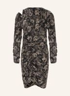 ISABEL MARANT Silk dress TOSCA, Color: BLACK/ CREAM/ BLUE (Image 1)