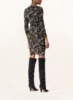 ISABEL MARANT Silk dress TOSCA, Color: BLACK/ CREAM/ BLUE (Image 1)