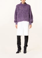 ISABEL MARANT Oversized sweater JARREN, Color: PURPLE (Image 1)