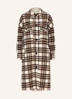 ISABEL MARANT ÉTOILE Mantel FONTIZI mit Leinen, Farbe: ECRU/ SCHWARZ (Bild 1)
