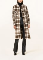 ISABEL MARANT ÉTOILE Mantel FONTIZI mit Leinen, Farbe: ECRU/ SCHWARZ (Bild 1)