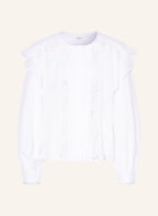ISABEL MARANT ÉTOILE Bluse GEORGINA mit Spitze und Volants, Farbe: WEISS (Bild 1)