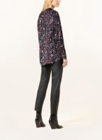 ISABEL MARANT ÉTOILE Bluse CATCHELL , Farbe: DUNKELGRAU/ TÜRKIS/ DUNKELROT (Bild 1)