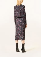 ISABEL MARANT ÉTOILE Kleid OKLEYA , Farbe: DUNKELGRAU/ TÜRKIS/ DUNKELROT (Bild 1)