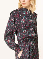 ISABEL MARANT ÉTOILE Kleid OKLEYA , Farbe: DUNKELGRAU/ TÜRKIS/ DUNKELROT (Bild 1)