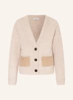 MRS & HUGS Cardigan in merino wool, Color: BEIGE (Image 1)