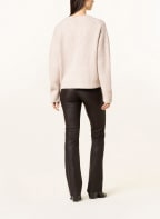 MRS & HUGS Cardigan in merino wool, Color: BEIGE (Image 1)