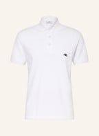 ETRO Piqué-Poloshirt Comfort Fit , Farbe: WEISS (Bild 1)