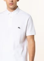 ETRO Piqué-Poloshirt Comfort Fit , Farbe: WEISS (Bild 1)