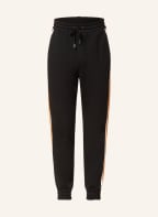 MCM Sweatpants with tuxedo stripe, Color: BLACK (Image 1)