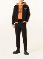 MCM Sweatpants with tuxedo stripe, Color: BLACK (Image 1)