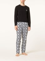 Calvin Klein Pajamas CK ONE , Color: WHITE/ BLACK (Image 1)
