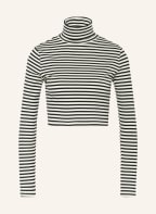 Levi's® Cropped turtleneck shirt ORIEL, Color: ECRU/ BLACK (Image 1)