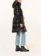 WOOLRICH Daunenmantel ALIQUIPPA mit abnehmbarer Kapuze, Farbe: SCHWARZ (Bild 1)