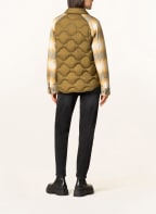WOOLRICH Daunenjacke ALBA im Materialmix, Farbe: OLIV/ CREME/ GELB (Bild 1)