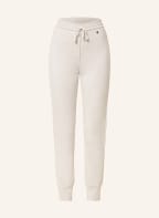 MARC CAIN Knit trousers in jogger style, Color: 130 soft pearl (Image 1)