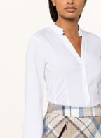 MORE & MORE Bluse mit Rüschen, Farbe: WEISS (Bild 1)