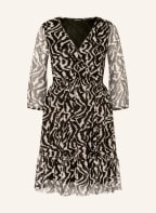 MORE & MORE Dress, Color: BLACK/ CREAM (Image 1)