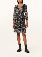 MORE & MORE Dress, Color: BLACK/ CREAM (Image 1)
