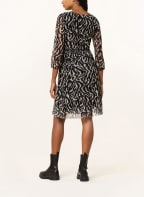 MORE & MORE Dress, Color: BLACK/ CREAM (Image 1)