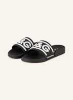 DOLCE & GABBANA Pantoletten, Farbe: SCHWARZ/ WEISS (Bild 1)