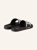 DOLCE & GABBANA Pantoletten, Farbe: SCHWARZ/ WEISS (Bild 1)