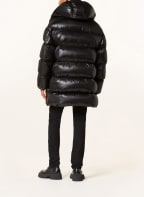 DOLCE & GABBANA Oversized-Steppjacke mit abnehmbarer Kapuze , Farbe: SCHWARZ (Bild 1)