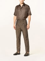 FENDI Silk short regular fit, Color: DARK BROWN (Image 1)