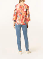 s.Oliver BLACK LABEL Blusenshirt mit 3/4-Arm , Farbe: ROT/ HELLORANGE/ SCHWARZ (Bild 1)